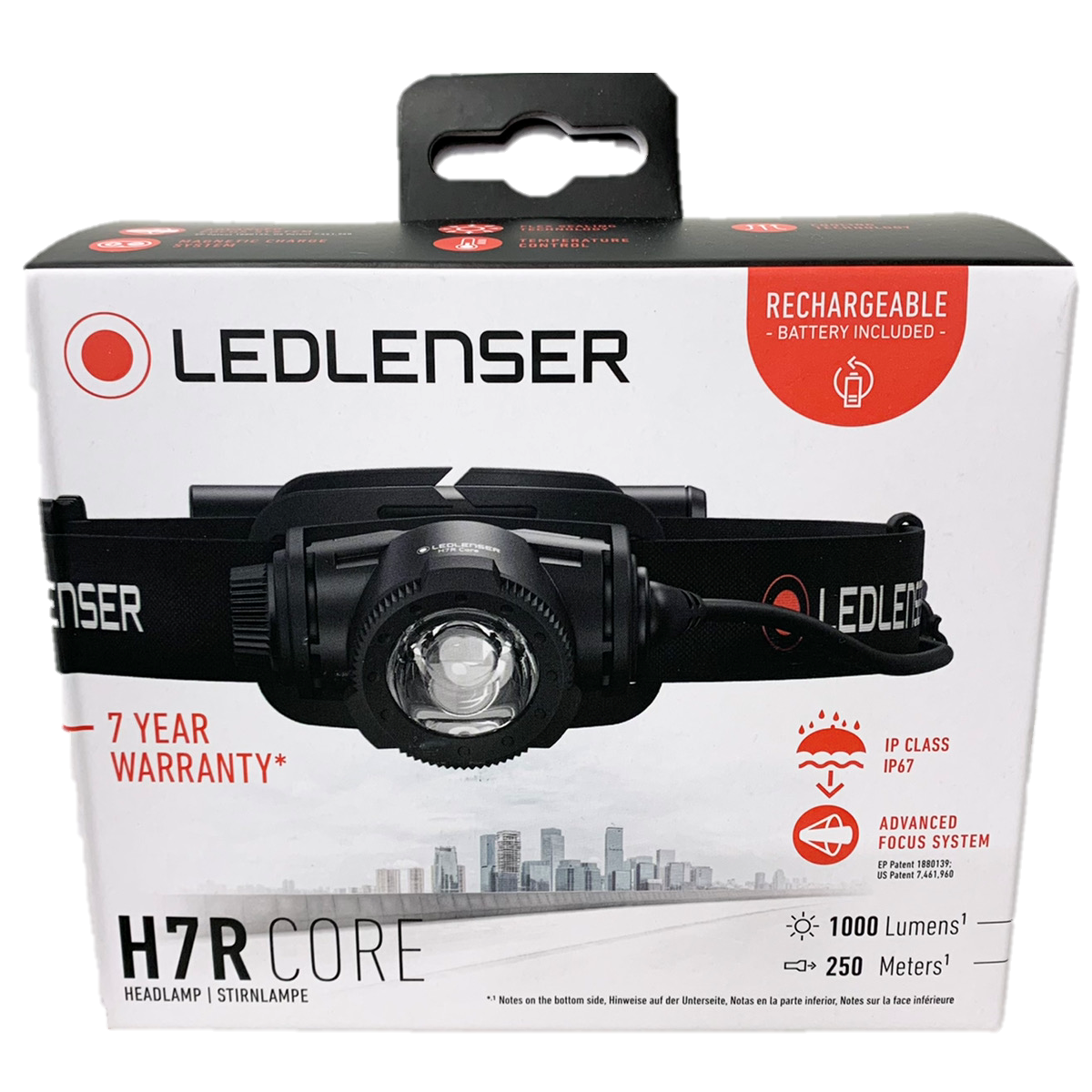レッドレーザーヘッドライト　H7R　Core
